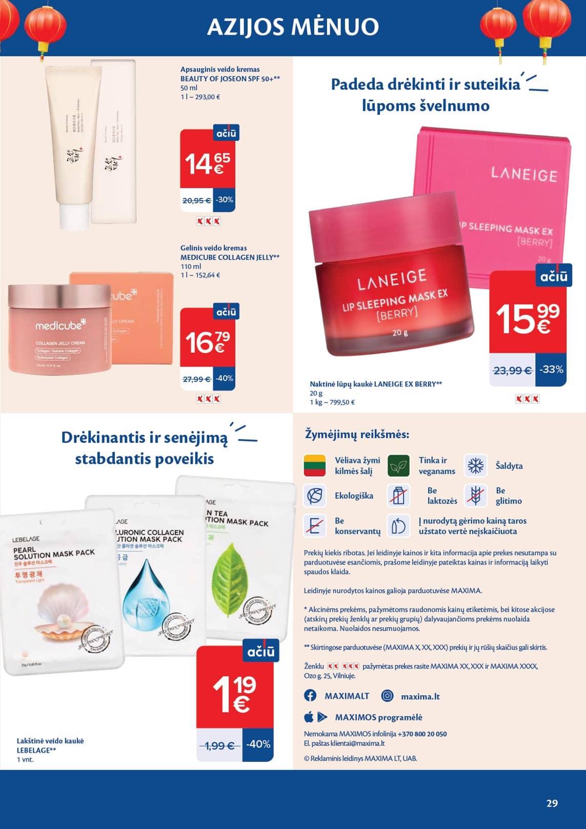 Maxima - AZIJOS MĖNUO 29 puslapis