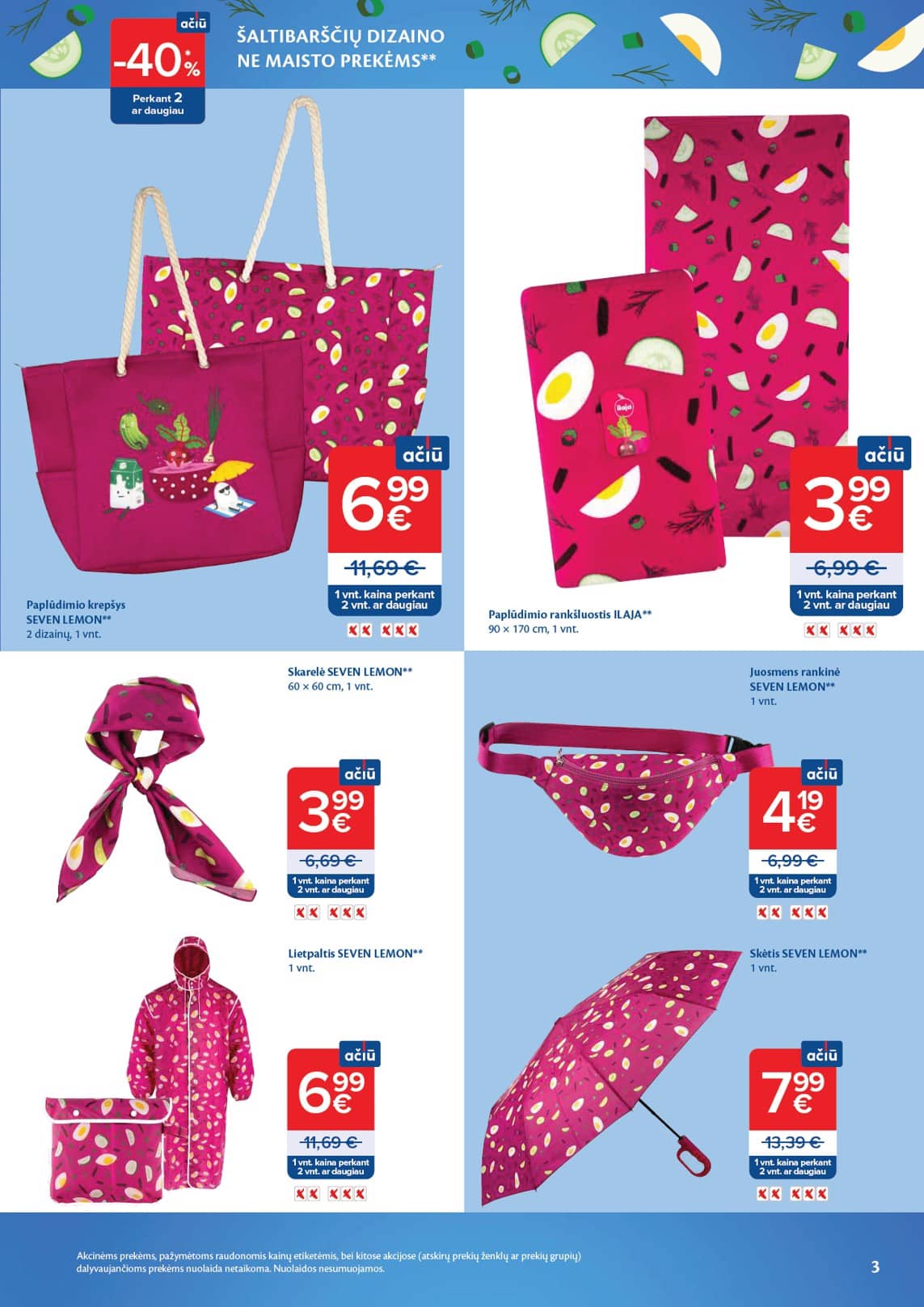 Maxima - Maxima "ŠALTIBARŠČIŲ MĖNUO" nuolaidų leidinys 3 puslapis