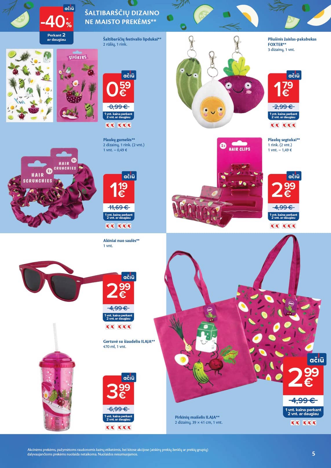 Maxima - Maxima "ŠALTIBARŠČIŲ MĖNUO" nuolaidų leidinys 5 puslapis