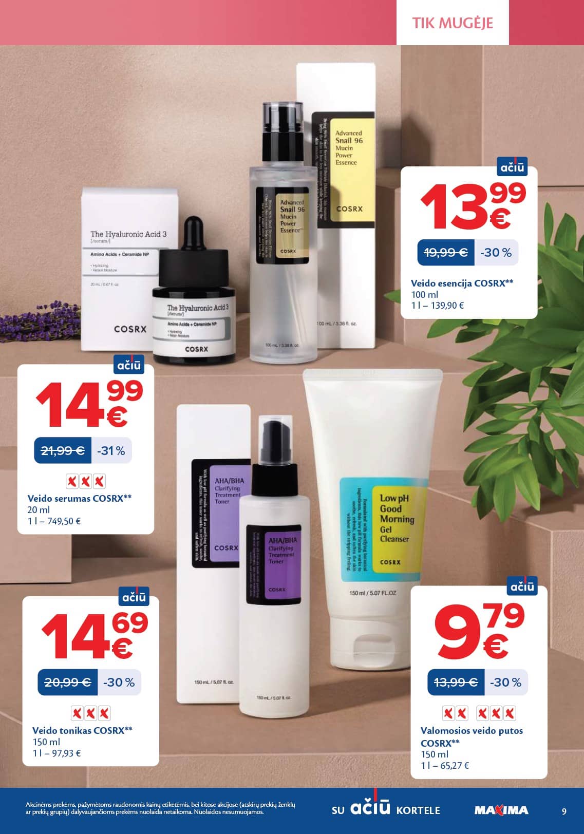 Maxima - Grožio mugė 9 puslapis