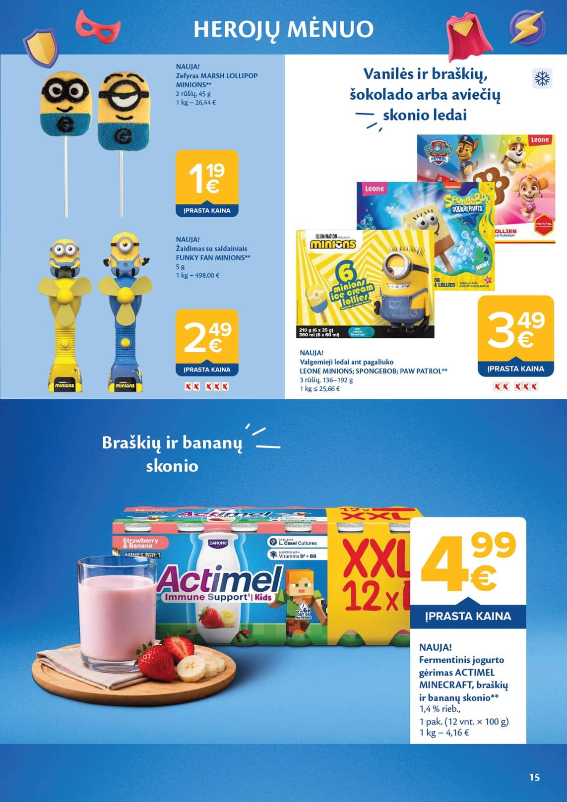 Maxima - HEROJŲ MĖNUO 15 puslapis