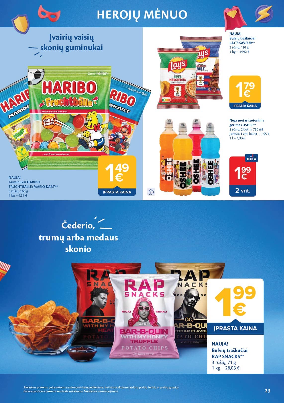 Maxima - HEROJŲ MĖNUO 23 puslapis