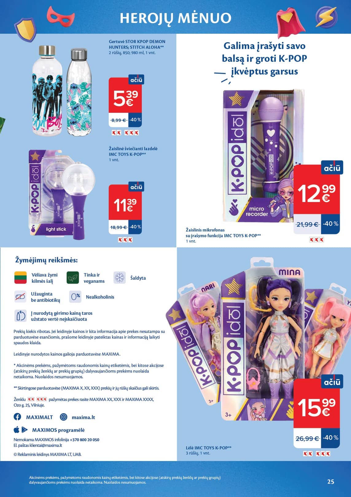 Maxima - HEROJŲ MĖNUO 25 puslapis