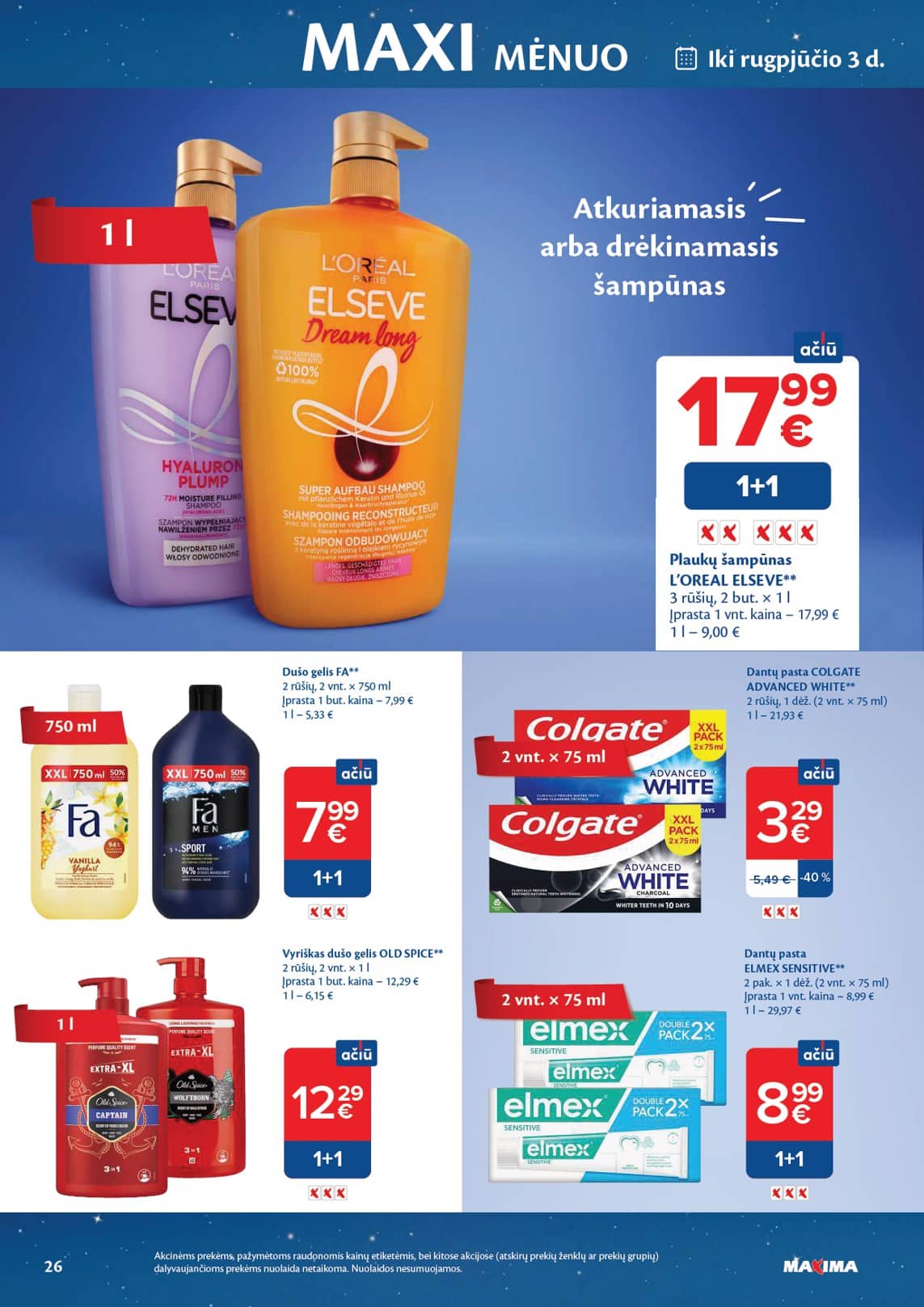 Maxima - Maxima "MAXI MĖNUO" akcijų leidinys 26 puslapis