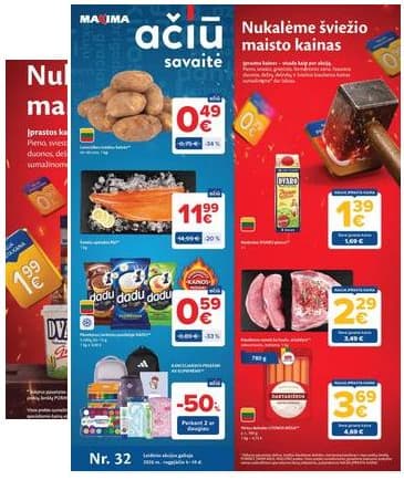 Maxima - Naujausias Maxima "AČIŪ" akcijų leidinys | 2026-08-04 - 2026-08-10 2026-08-04 – 2026-08-10