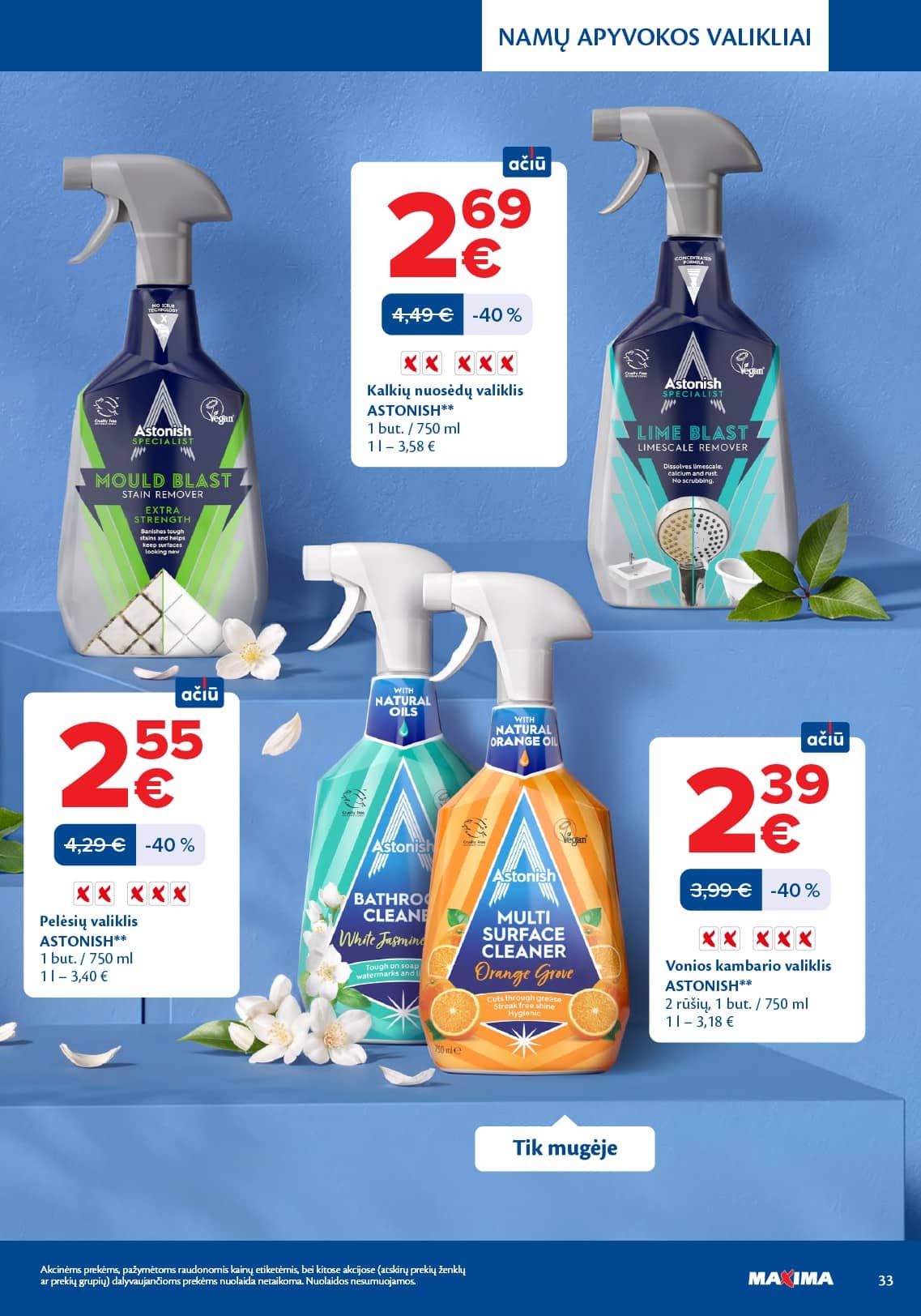 Maxima - Švaros mugė 33 puslapis