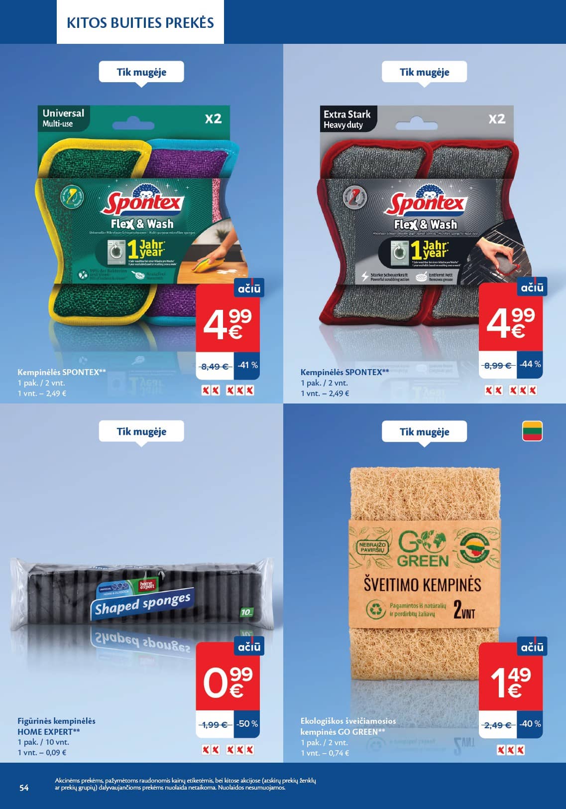 Maxima - Švaros mugė 54 puslapis