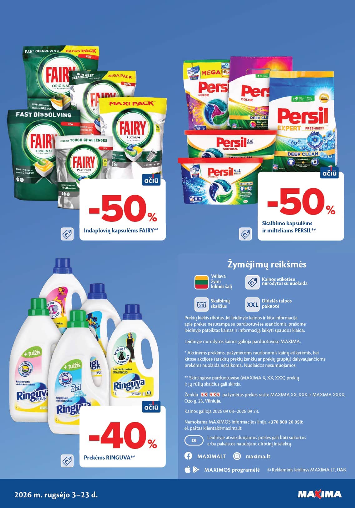 Maxima - Švaros mugė 60 puslapis