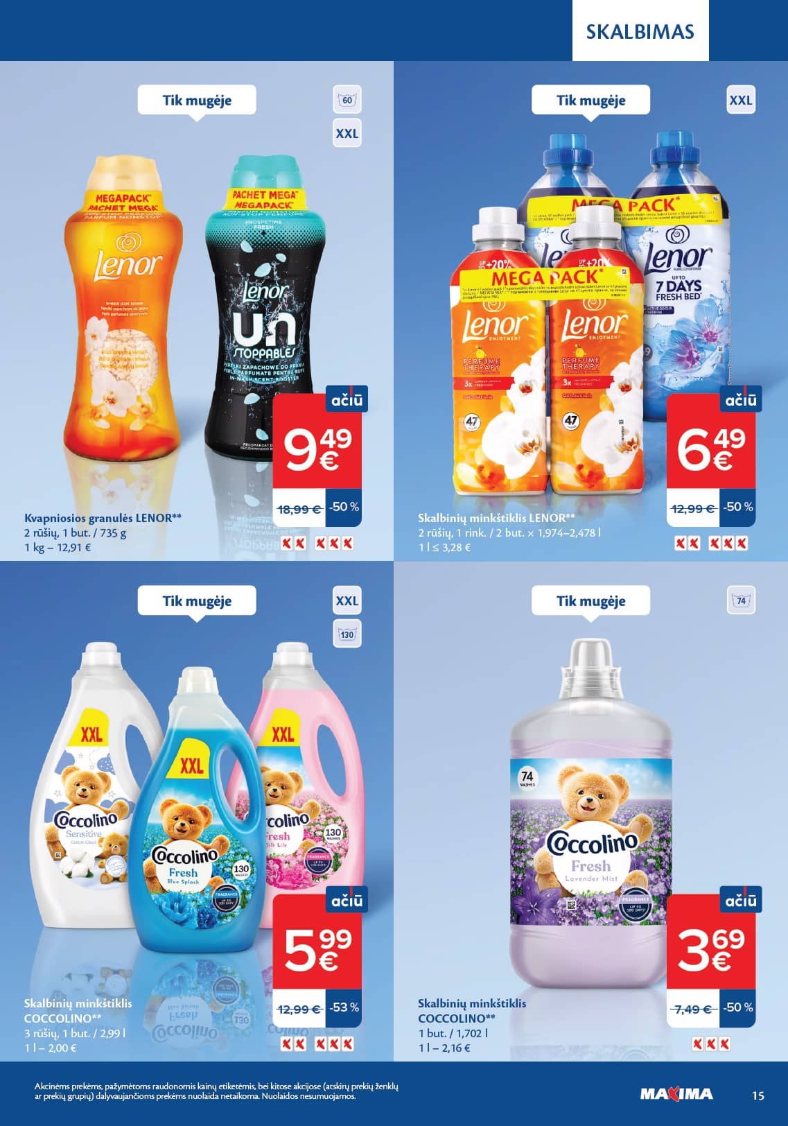 Maxima - Švaros mugė 15 puslapis
