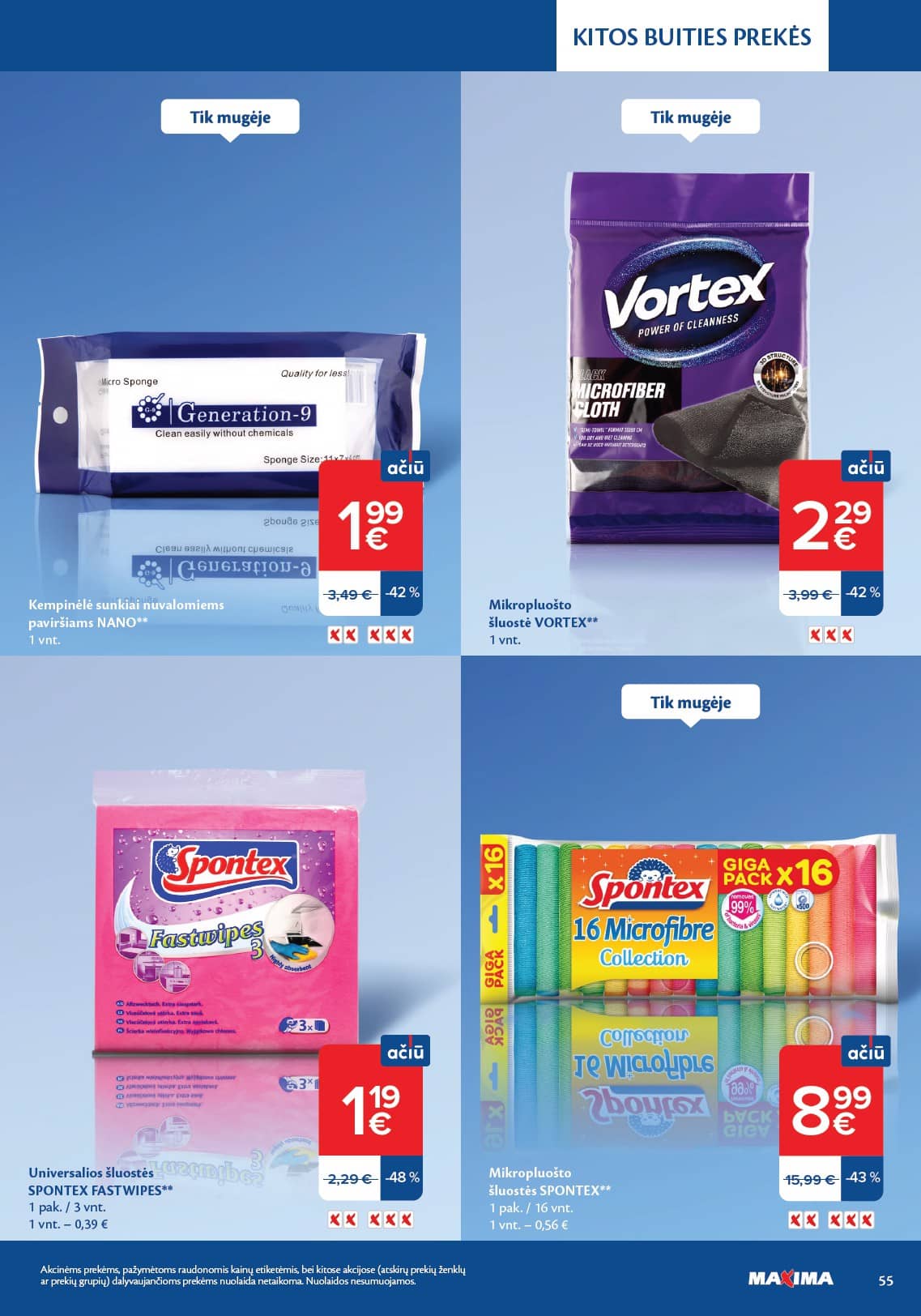 Maxima - Švaros mugė 55 puslapis