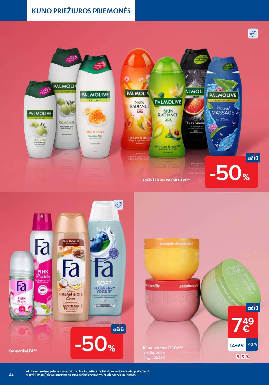 Maxima - Grožio mugė 44 puslapis