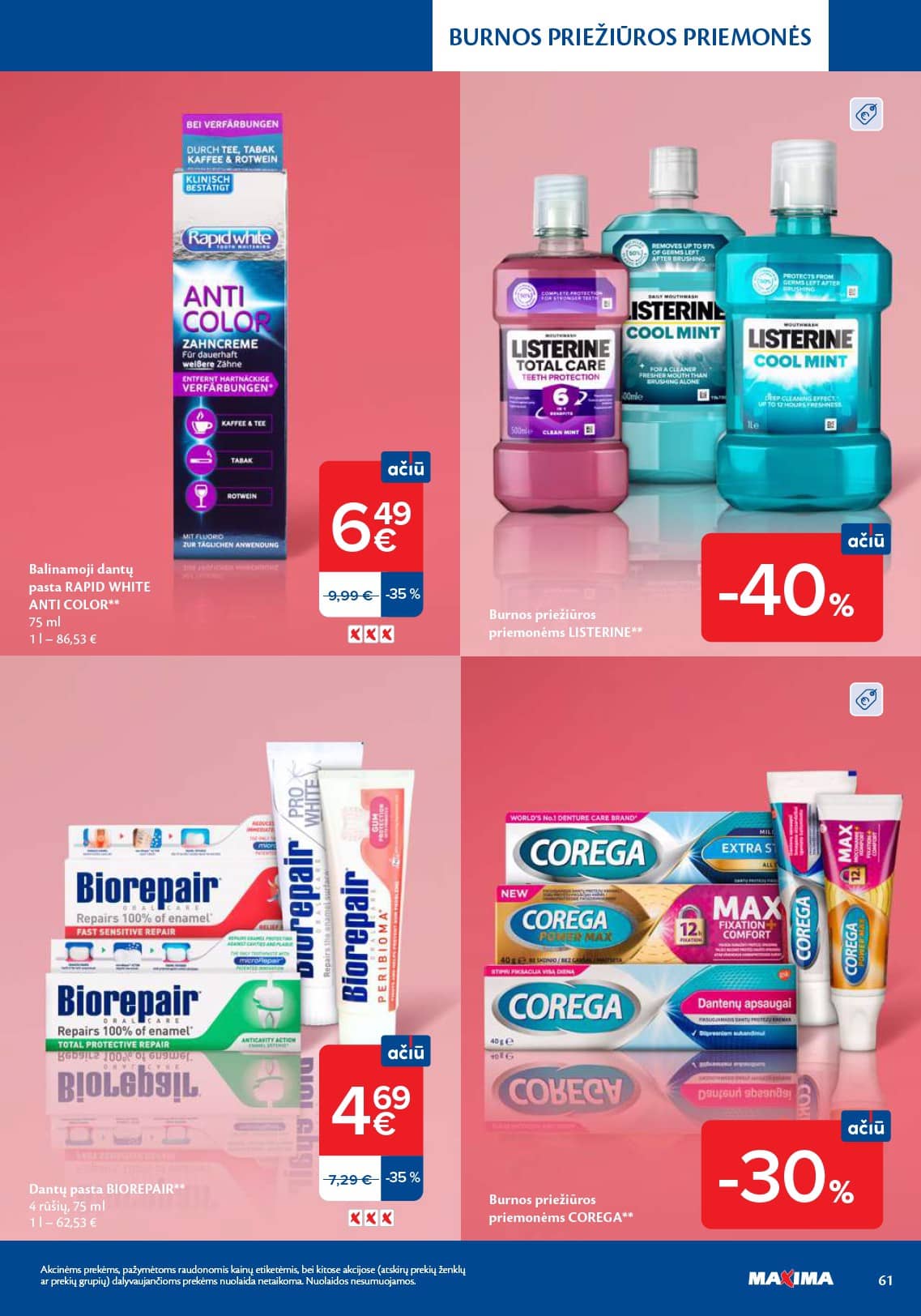 Maxima - Grožio mugė 61 puslapis