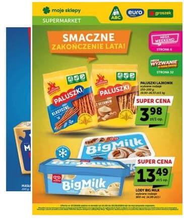 Moje Sklepy (Groszek, ABC) - Moje Sklepy "Supermarket" akcijų leidinys 2026-09-10 – 2026-09-16
