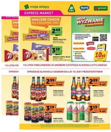 Moje Sklepy (Groszek, ABC) - Moje Sklepy "Expressmarket" akcijų leidinys 2026-09-17 – 2026-09-30