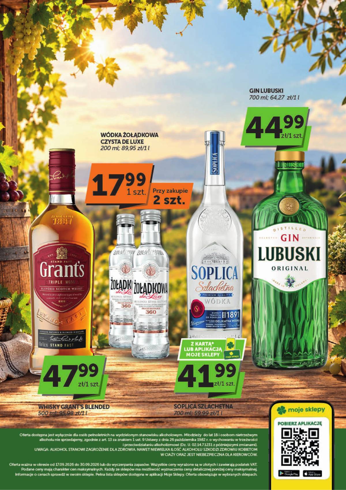 Moje Sklepy (Groszek, ABC) - Moje Sklepy "alkoholowa" akcijų leidinys 2 puslapis