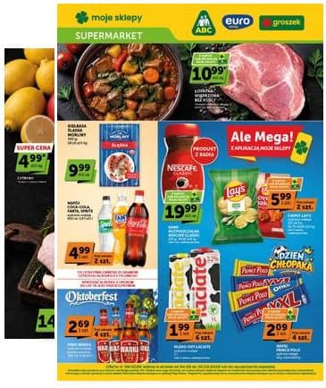 Moje Sklepy (Groszek, ABC) - Moje Sklepy "Supermarket" akcijų leidinys 2026-09-24 – 2026-09-30