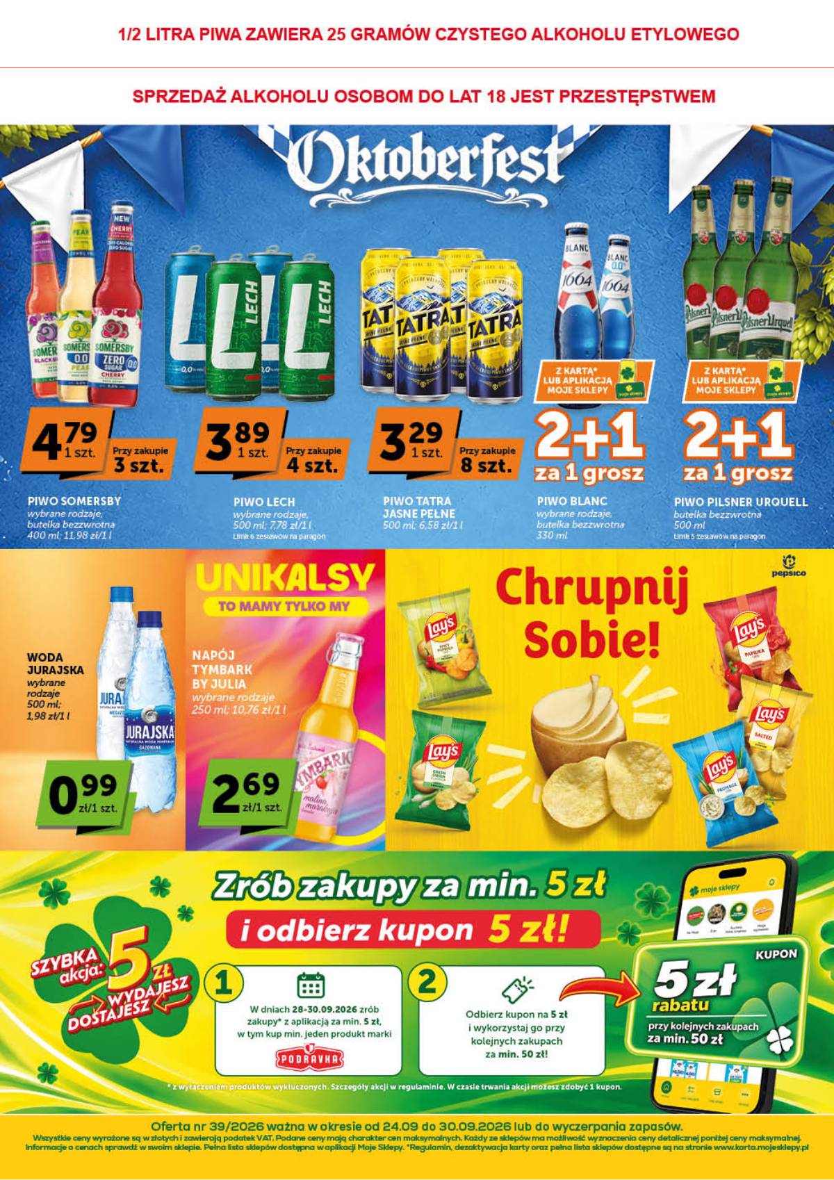 Moje Sklepy (Groszek, ABC) - Moje Sklepy "Minimarket" akcijų leidinys 4 puslapis
