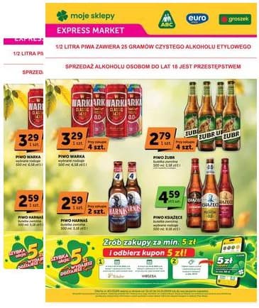 Moje Sklepy (Groszek, ABC) - Moje Sklepy "Expressmarket" akcijų leidinys 2026-10-01 – 2026-10-14