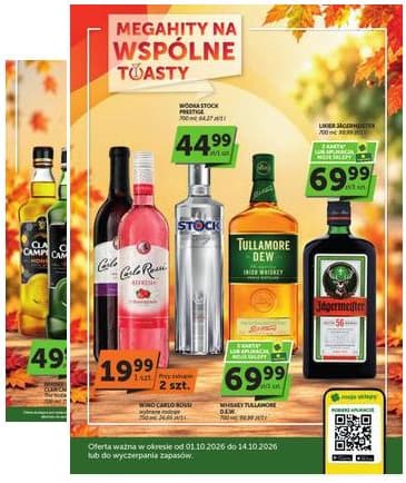 Moje Sklepy (Groszek, ABC) - Moje Sklepy "Alkoholowa" akcijų leidinys 2026-10-01 – 2026-10-14