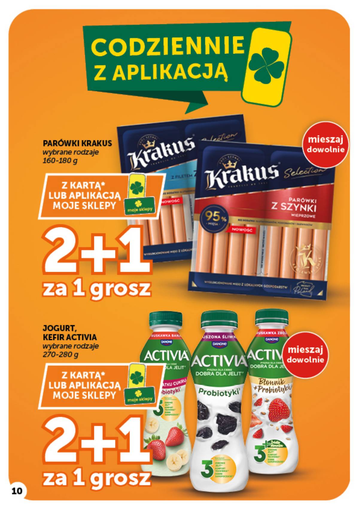 Moje Sklepy (Groszek, ABC) - Moje Sklepy "Supermarket" akcijų leidinys 10 puslapis