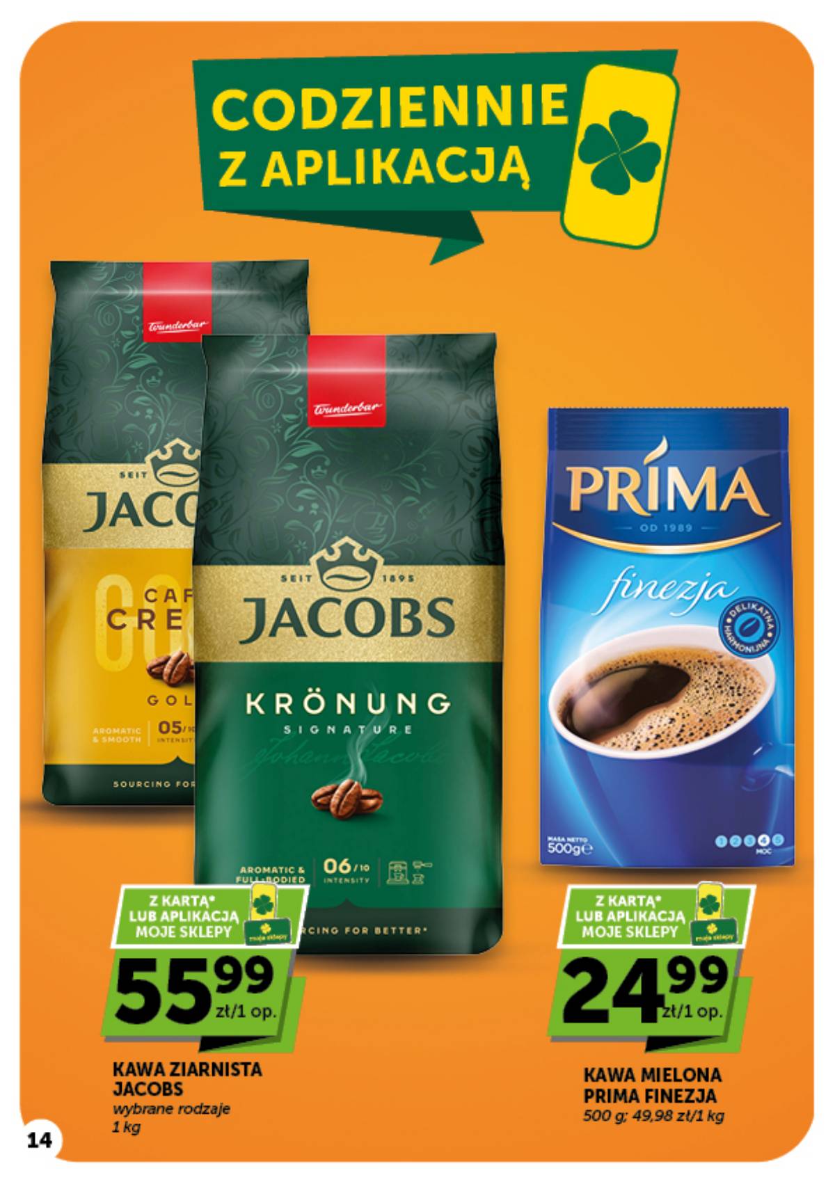 Moje Sklepy (Groszek, ABC) - Moje Sklepy "Supermarket" akcijų leidinys 14 puslapis