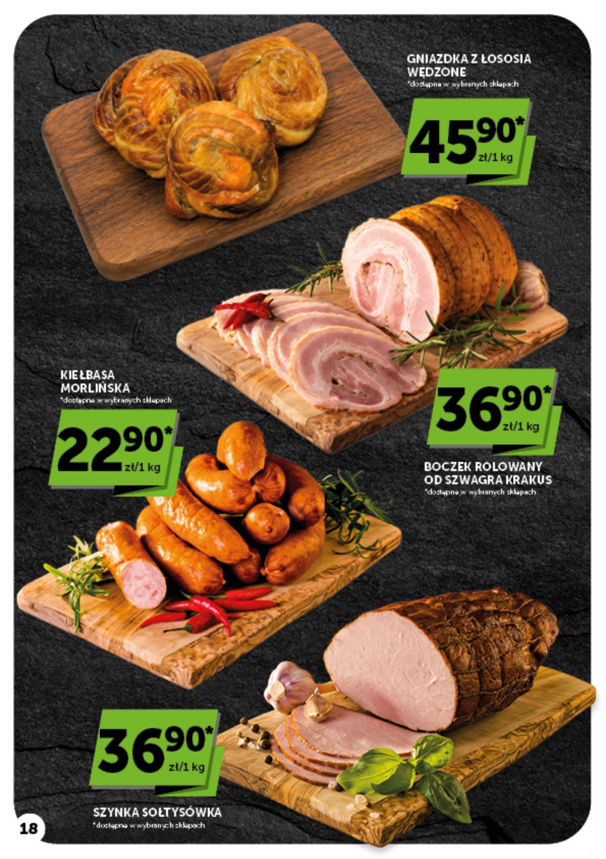 Moje Sklepy (Groszek, ABC) - Moje Sklepy "Supermarket" akcijų leidinys 18 puslapis