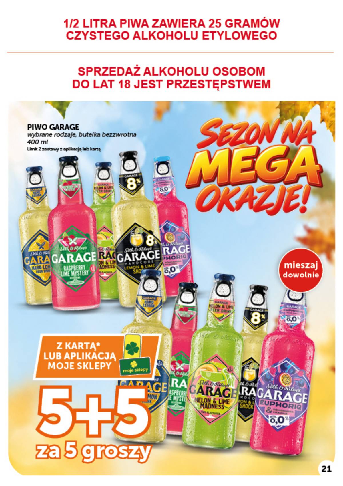 Moje Sklepy (Groszek, ABC) - Moje Sklepy "Supermarket" akcijų leidinys 21 puslapis