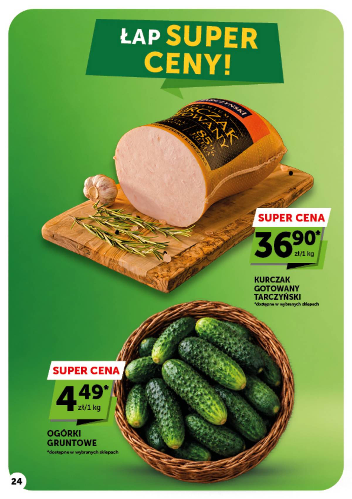 Moje Sklepy (Groszek, ABC) - Moje Sklepy "Supermarket" akcijų leidinys 24 puslapis