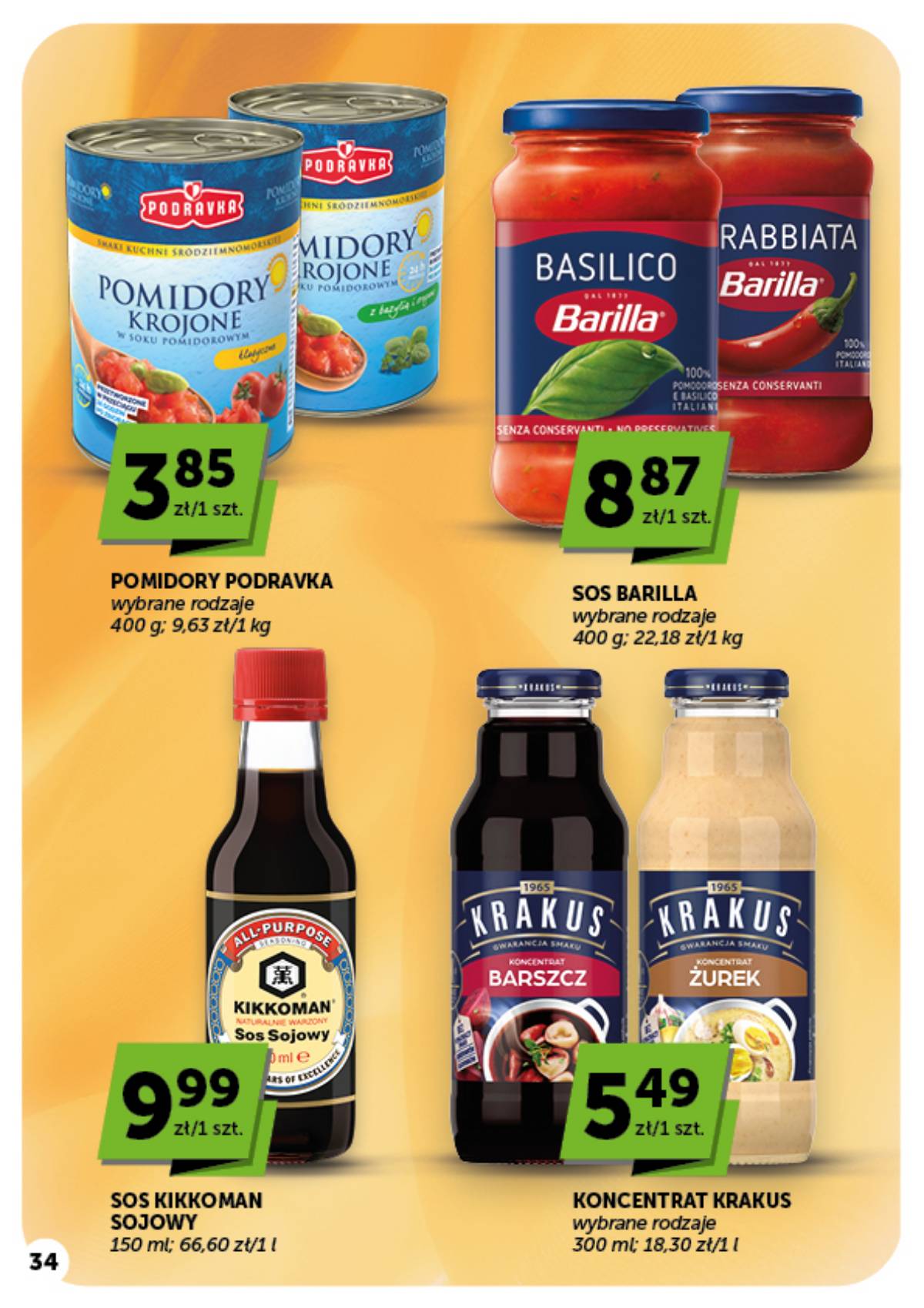 Moje Sklepy (Groszek, ABC) - Moje Sklepy "Supermarket" akcijų leidinys 34 puslapis