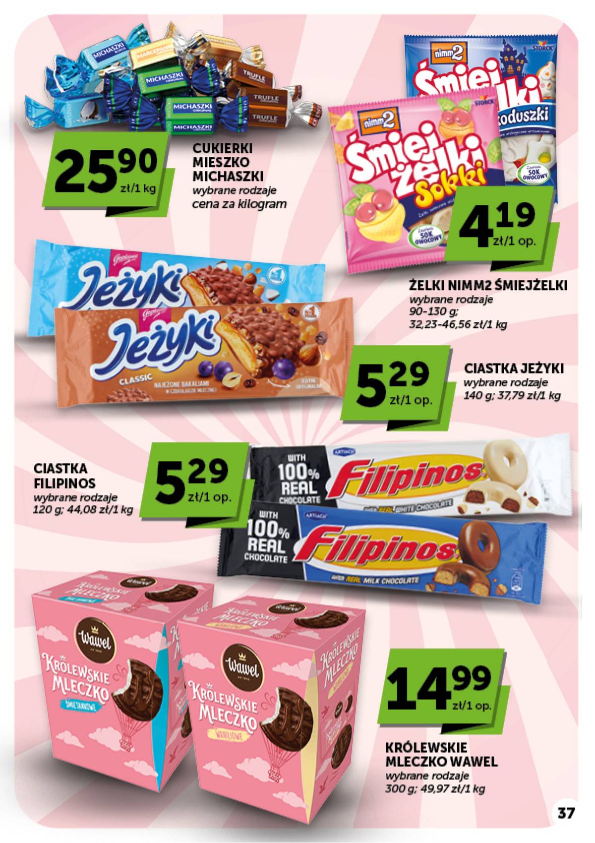 Moje Sklepy (Groszek, ABC) - Moje Sklepy "Supermarket" akcijų leidinys 37 puslapis