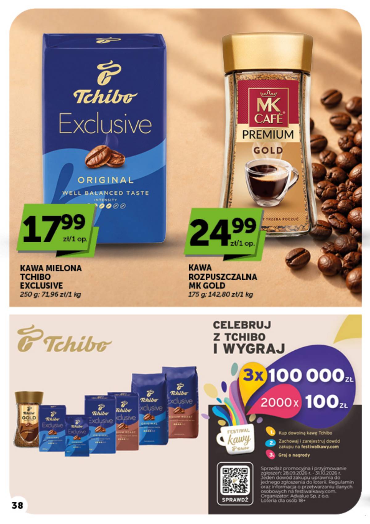 Moje Sklepy (Groszek, ABC) - Moje Sklepy "Supermarket" akcijų leidinys 38 puslapis