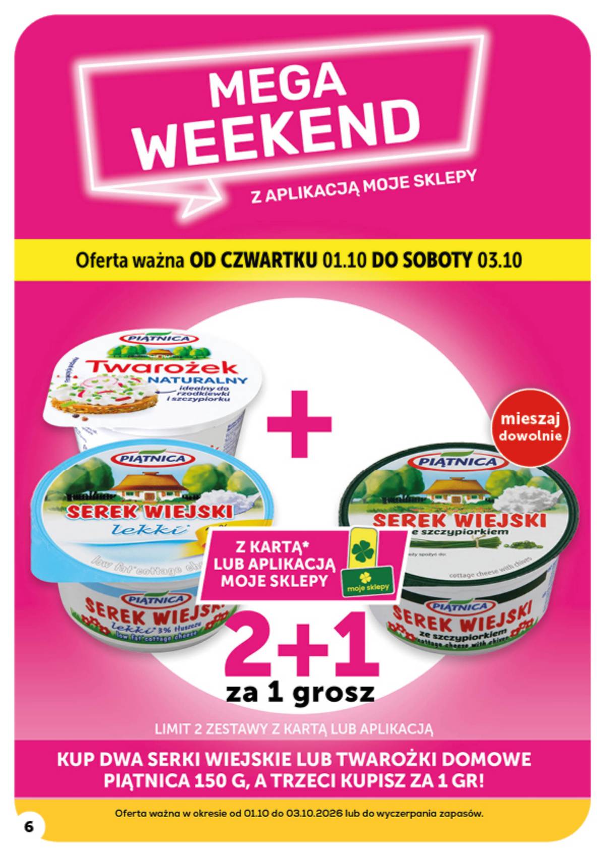 Moje Sklepy (Groszek, ABC) - Moje Sklepy "Supermarket" akcijų leidinys 6 puslapis