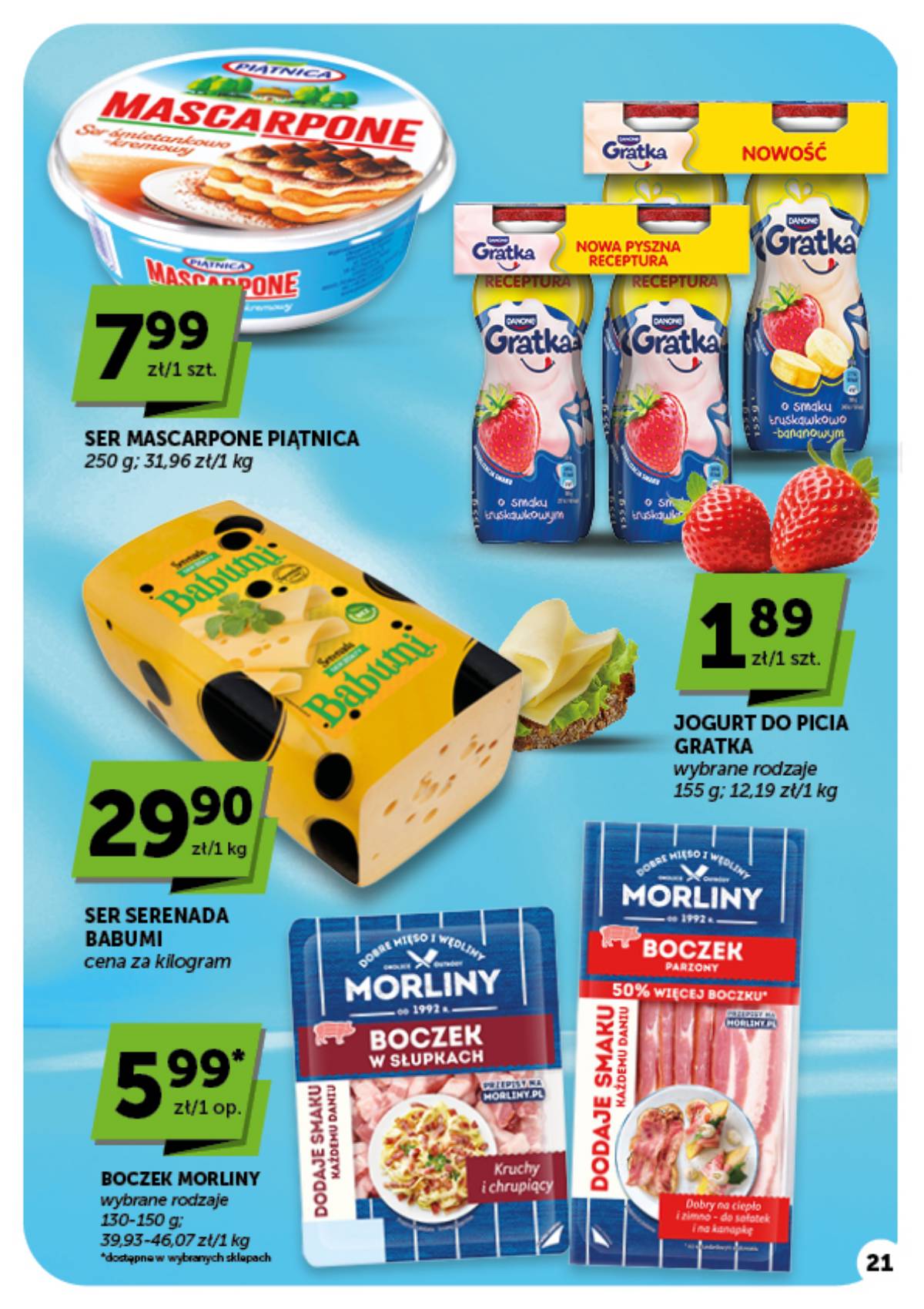 Moje Sklepy (Groszek, ABC) - Moje Sklepy "Market" akcijų leidinys 21 puslapis