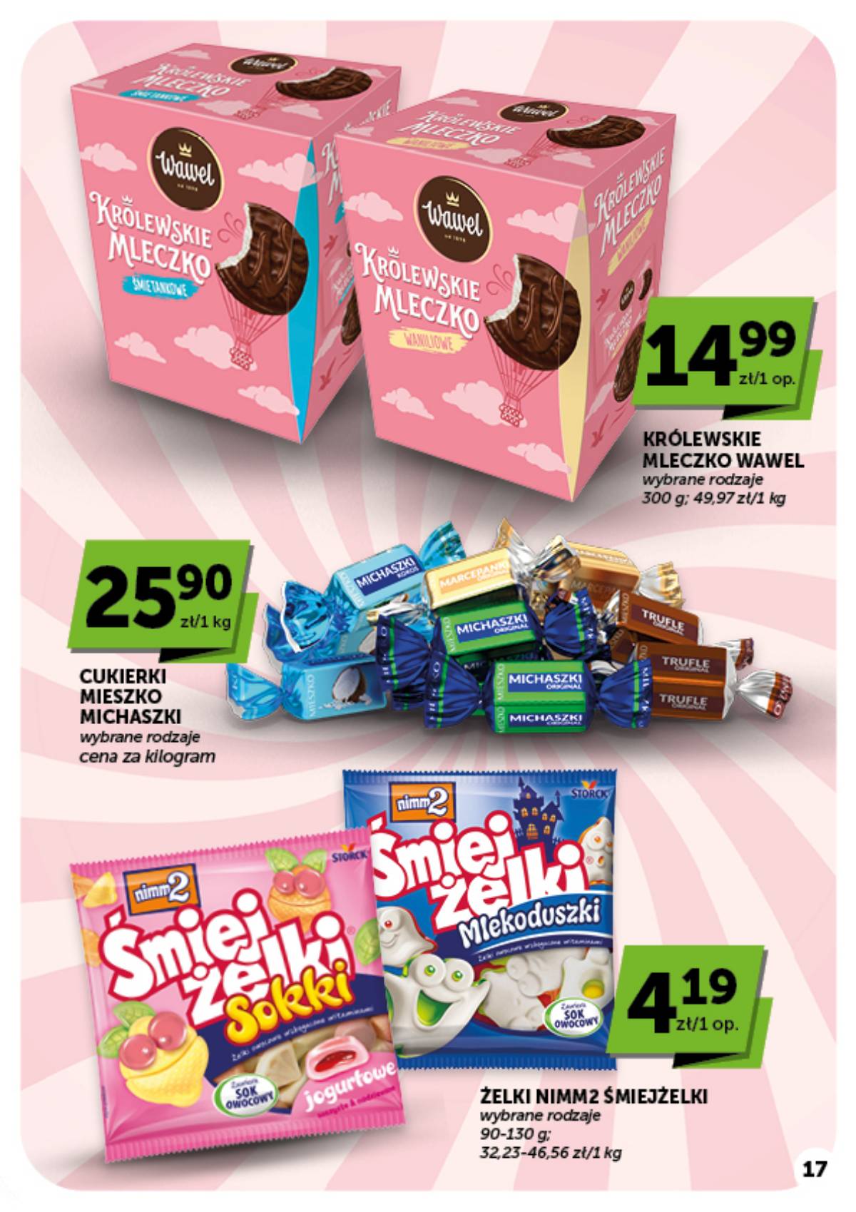 Moje Sklepy (Groszek, ABC) - Moje Sklepy "Minimarket" akcijų leidinys 17 puslapis