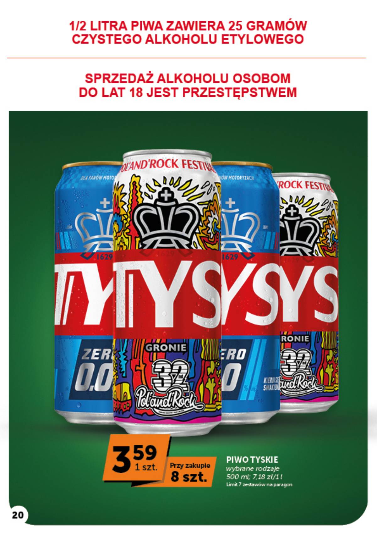 Moje Sklepy (Groszek, ABC) - Moje Sklepy "Minimarket" akcijų leidinys 20 puslapis