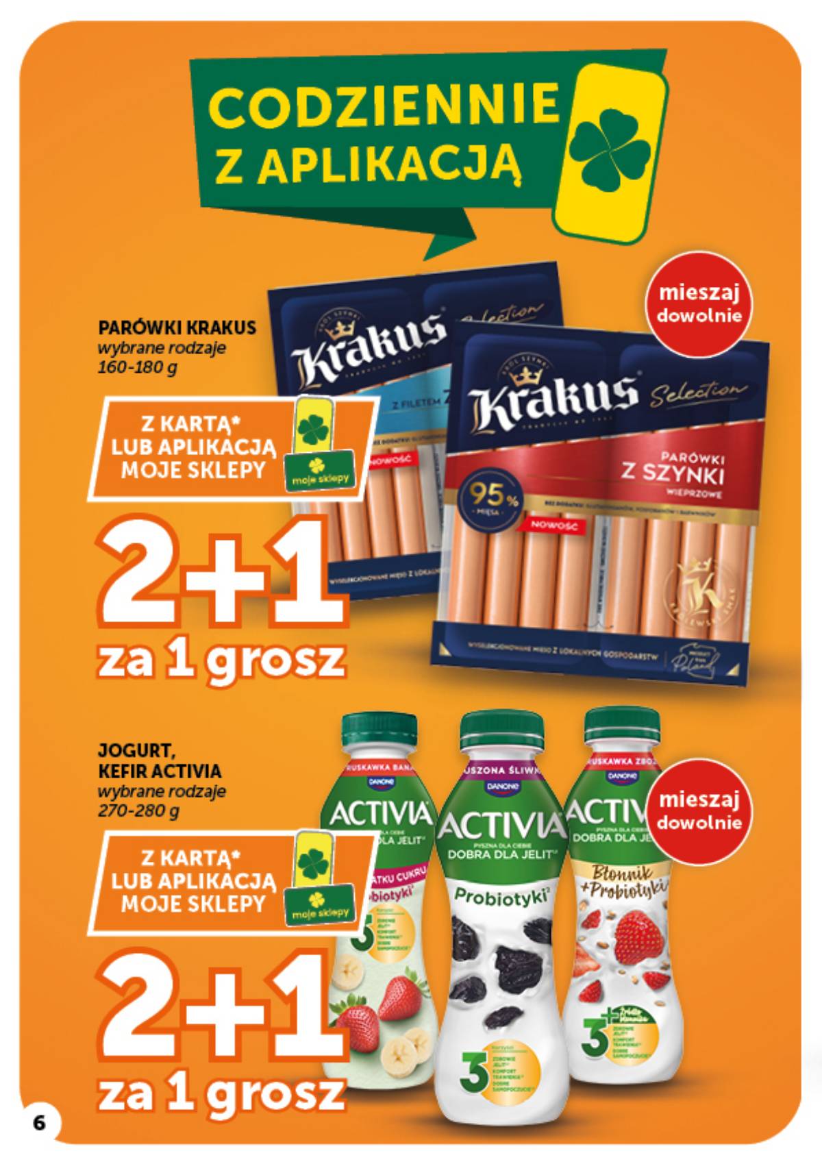 Moje Sklepy (Groszek, ABC) - Moje Sklepy "Minimarket" akcijų leidinys 6 puslapis