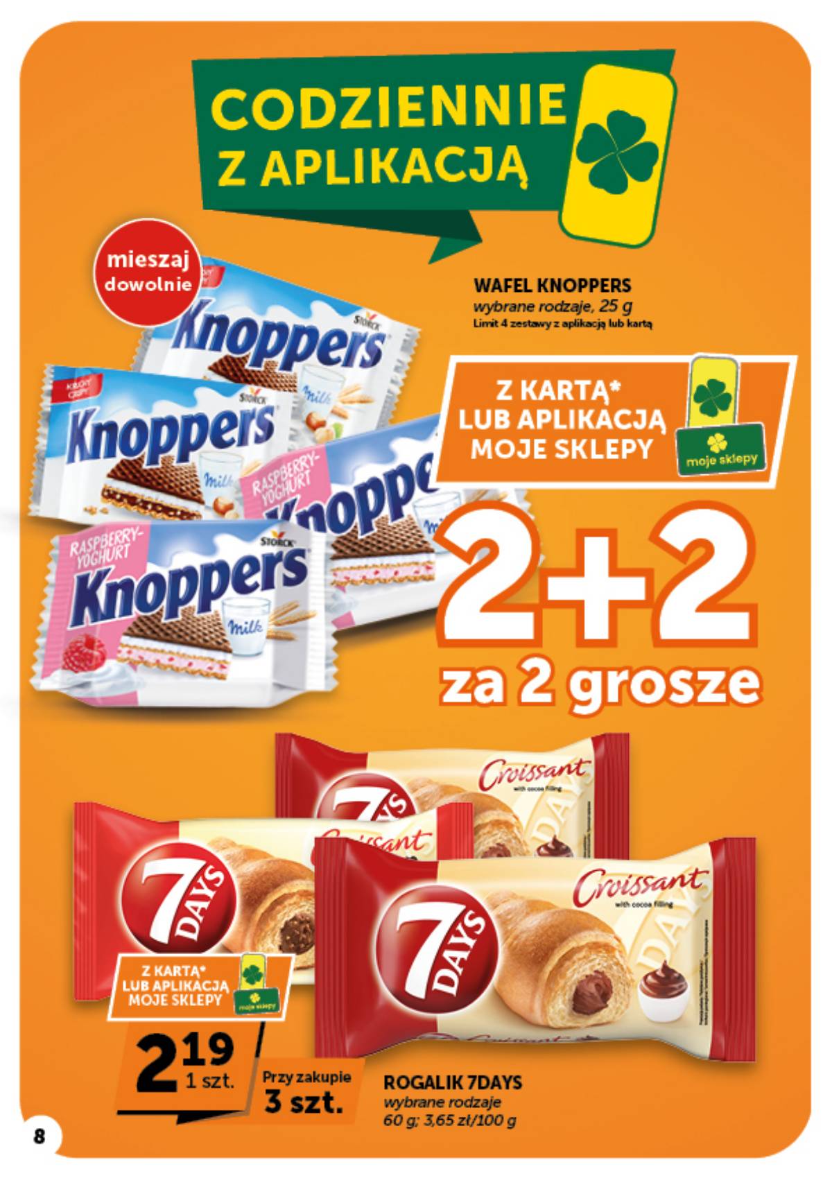 Moje Sklepy (Groszek, ABC) - Moje Sklepy "Minimarket" akcijų leidinys 8 puslapis