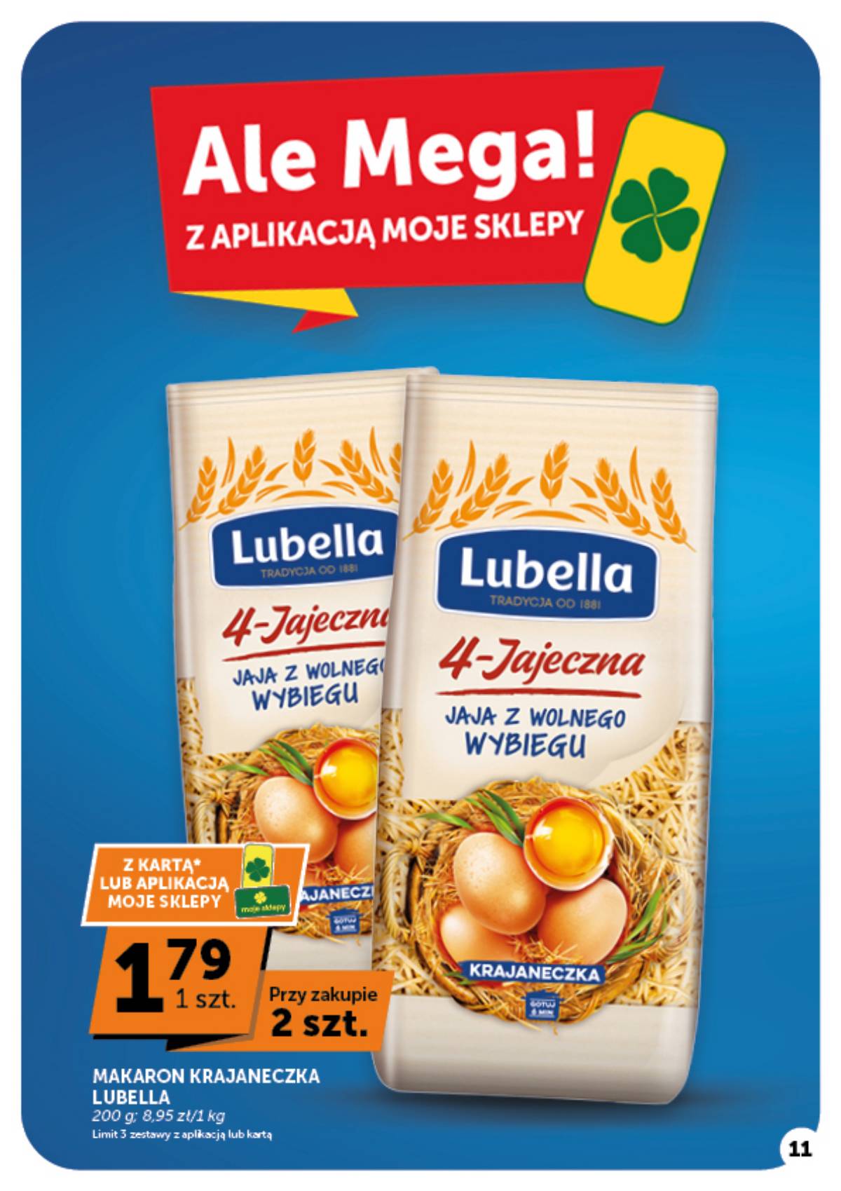 Moje Sklepy (Groszek, ABC) - Moje Sklepy "Supermarket" akcijų leidinys 11 puslapis