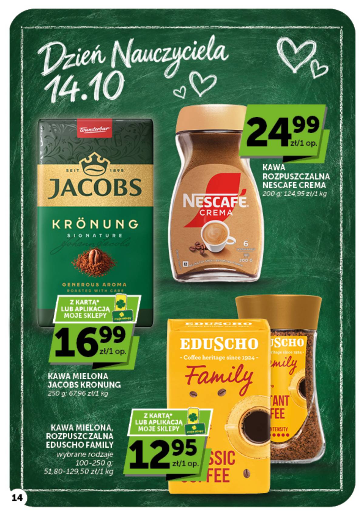Moje Sklepy (Groszek, ABC) - Moje Sklepy "Supermarket" akcijų leidinys 14 puslapis