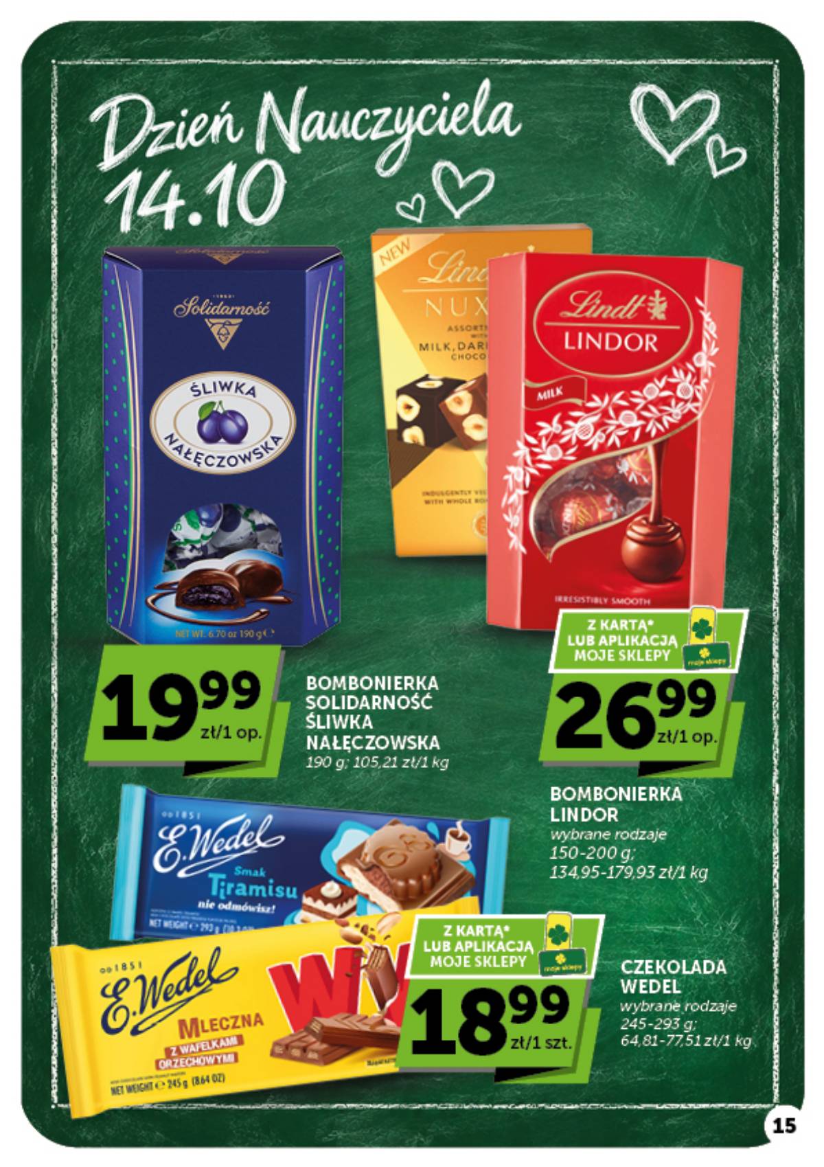 Moje Sklepy (Groszek, ABC) - Moje Sklepy "Supermarket" akcijų leidinys 15 puslapis