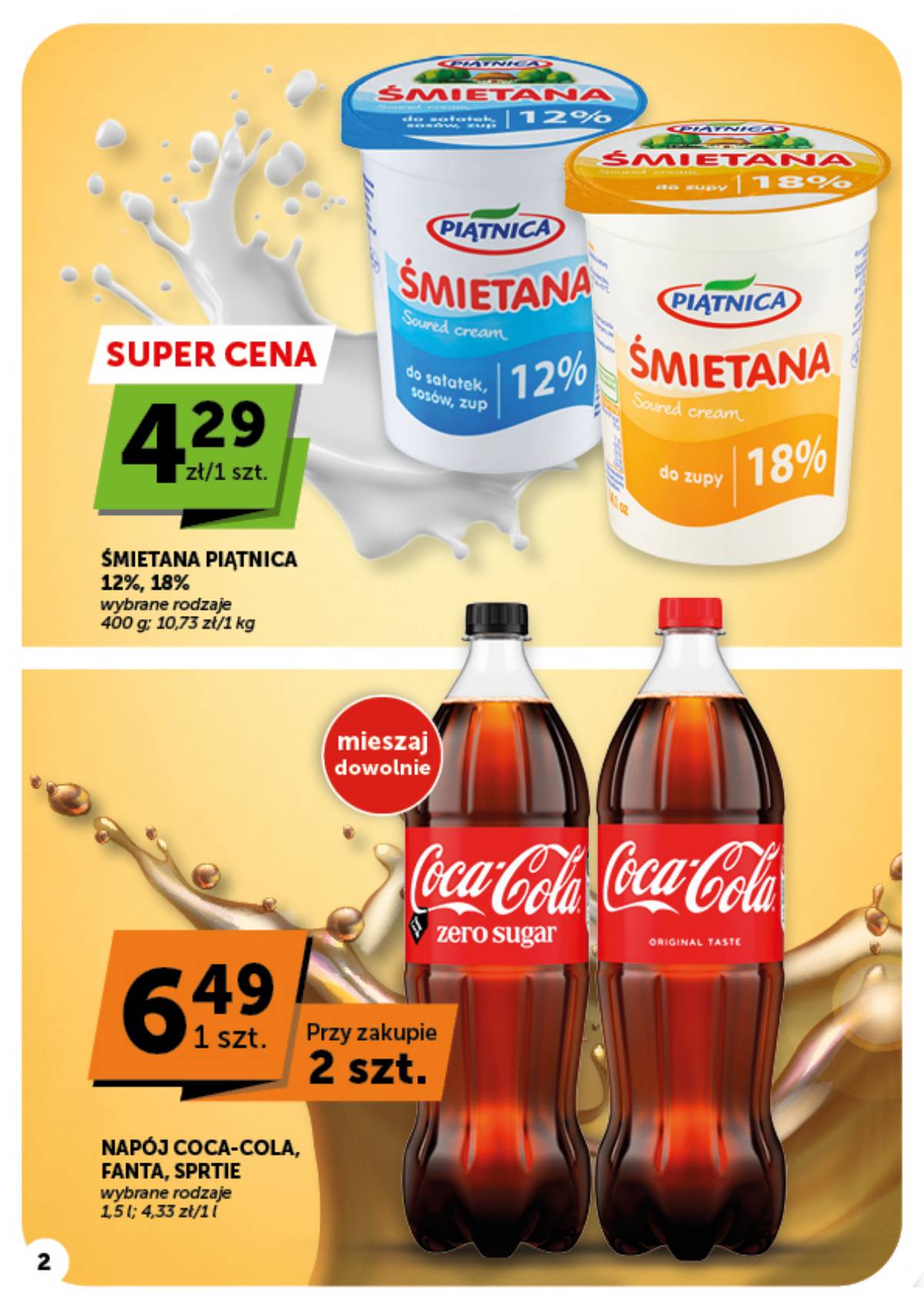 Moje Sklepy (Groszek, ABC) - Moje Sklepy "Supermarket" akcijų leidinys 2 puslapis
