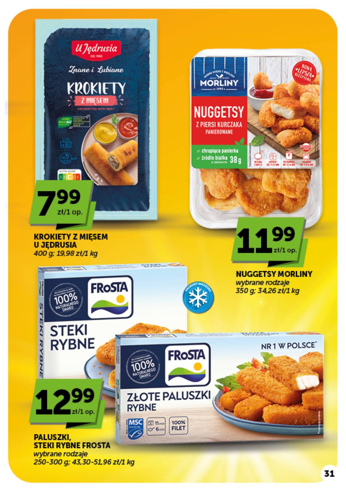 Moje Sklepy (Groszek, ABC) - Moje Sklepy "Supermarket" akcijų leidinys 31 puslapis