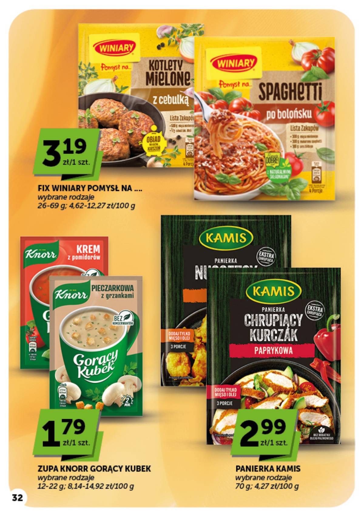Moje Sklepy (Groszek, ABC) - Moje Sklepy "Supermarket" akcijų leidinys 32 puslapis