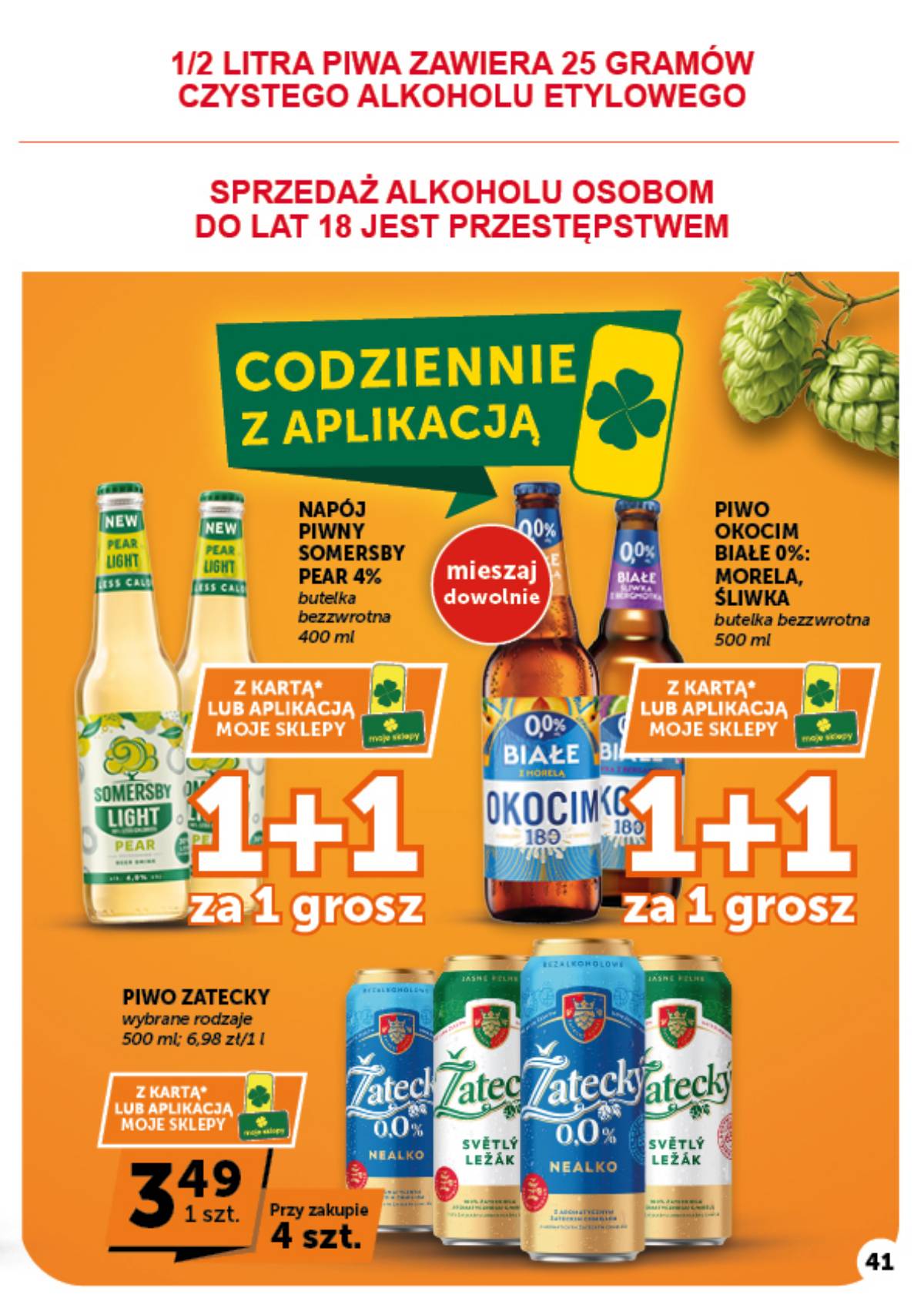 Moje Sklepy (Groszek, ABC) - Moje Sklepy "Supermarket" akcijų leidinys 41 puslapis