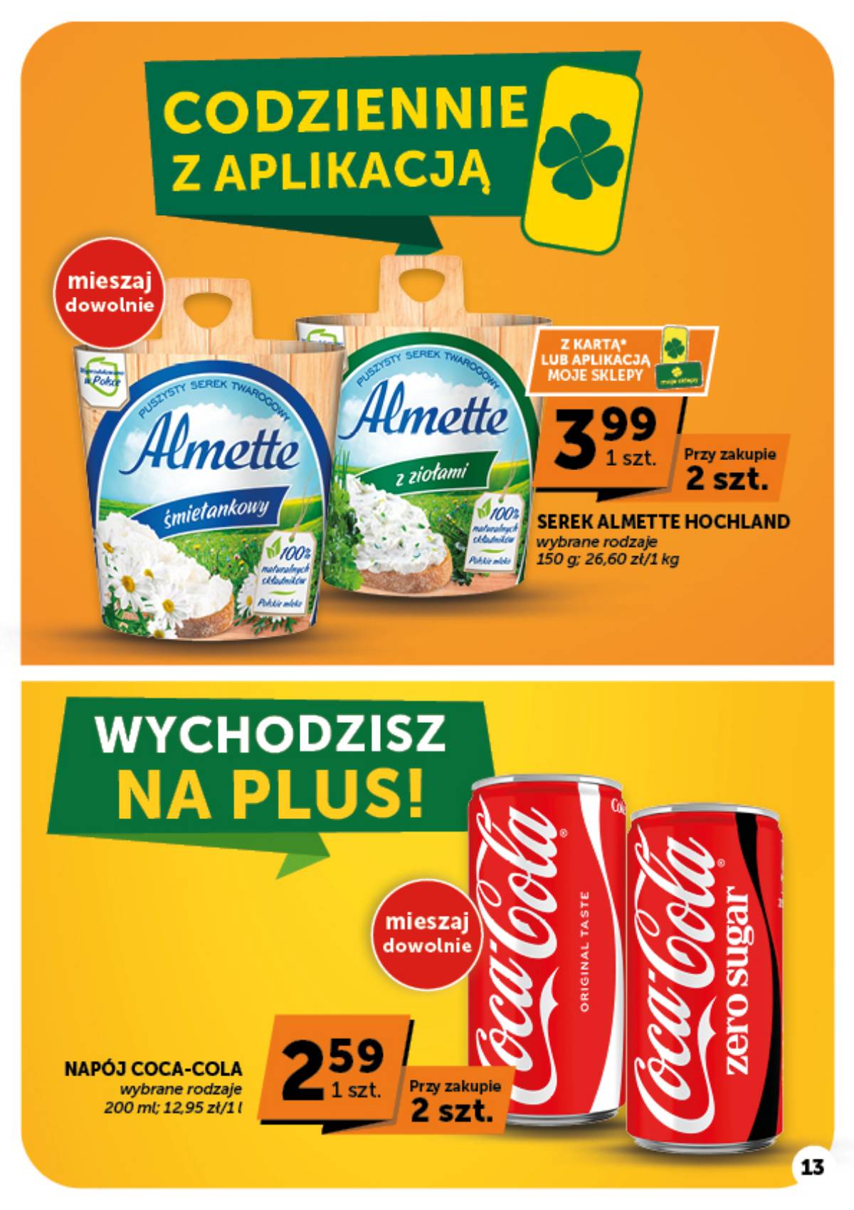 Moje Sklepy (Groszek, ABC) - Moje Sklepy "Minimarket" akcijų leidinys 13 puslapis