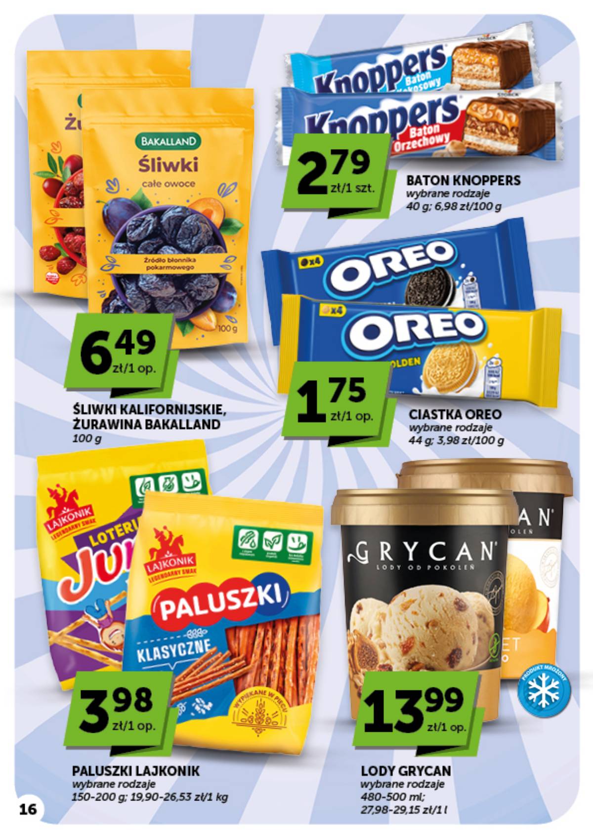 Moje Sklepy (Groszek, ABC) - Moje Sklepy "Minimarket" akcijų leidinys 16 puslapis