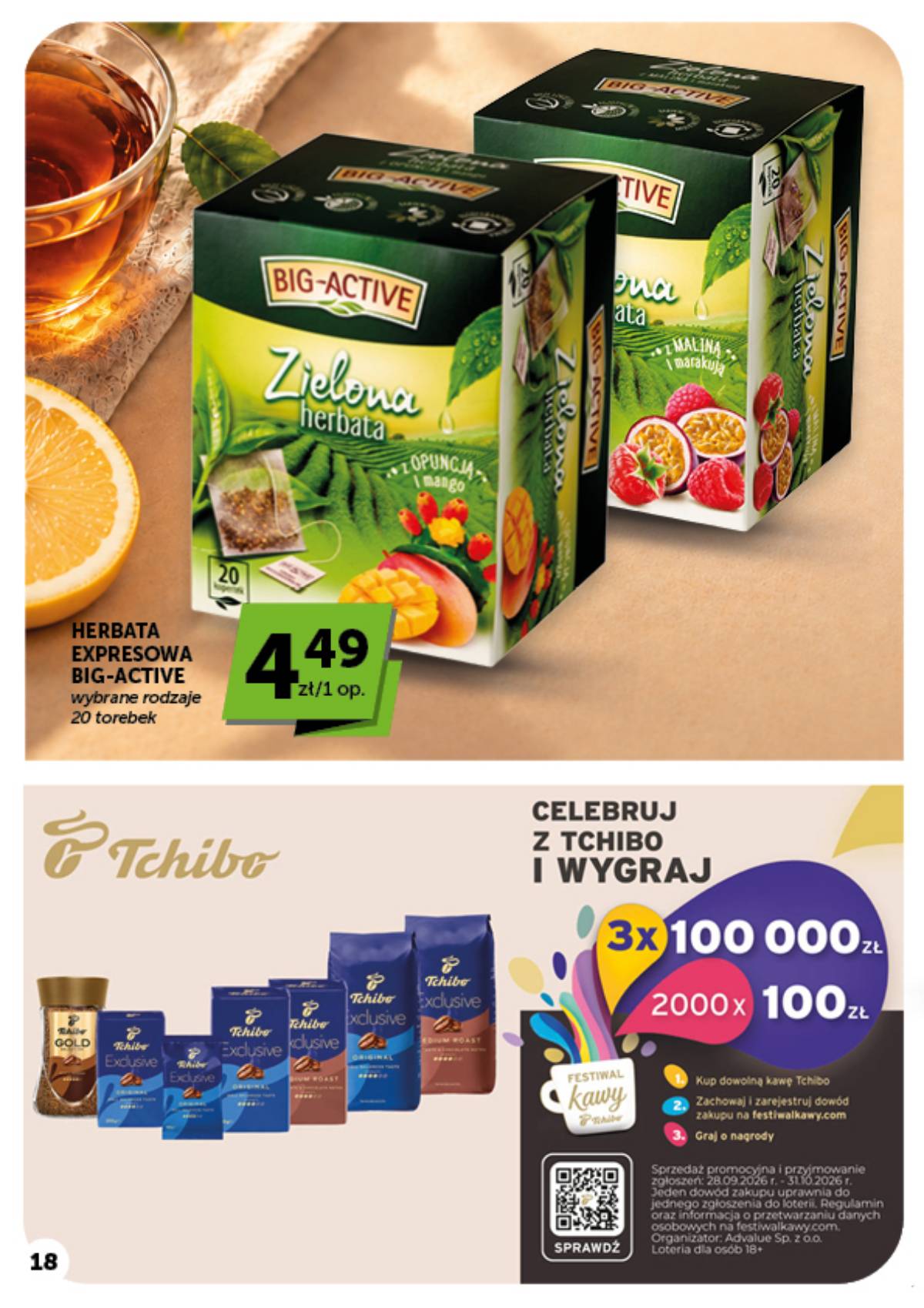 Moje Sklepy (Groszek, ABC) - Moje Sklepy "Minimarket" akcijų leidinys 18 puslapis