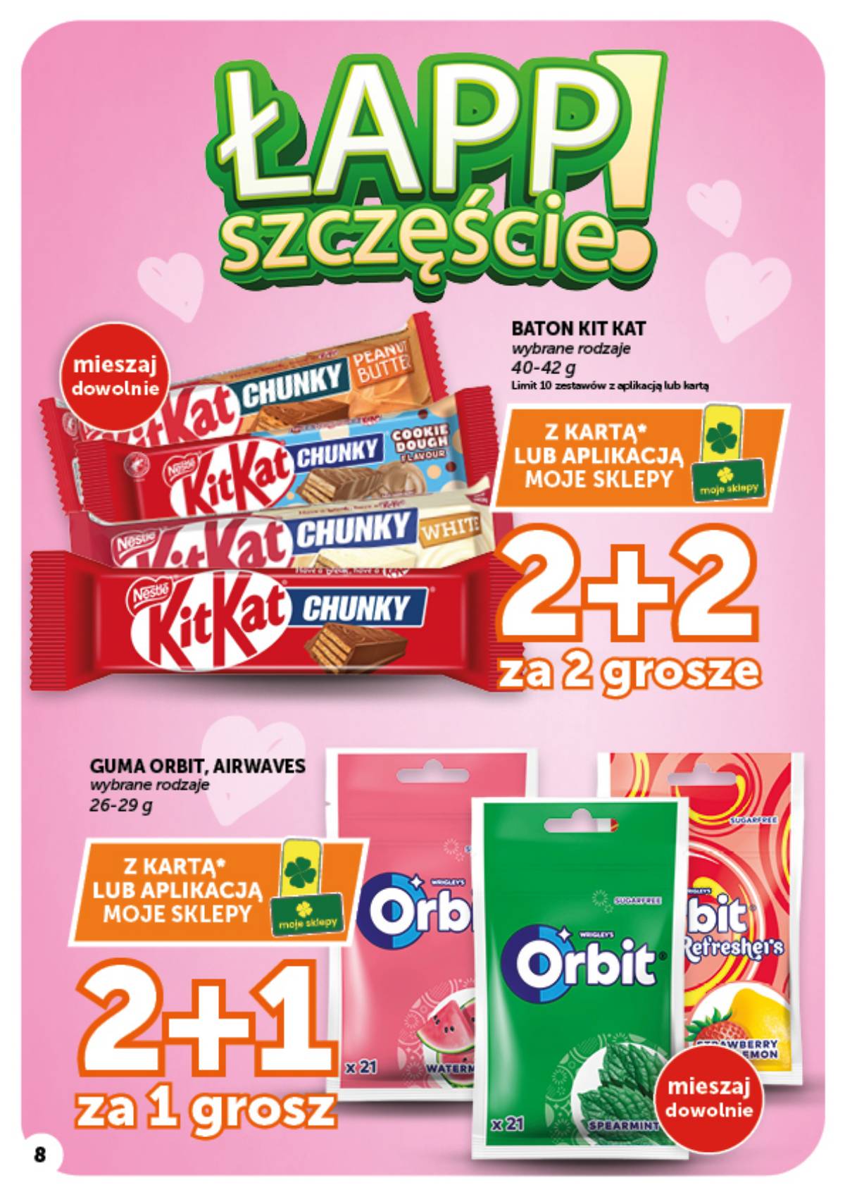 Moje Sklepy (Groszek, ABC) - Moje Sklepy "Minimarket" akcijų leidinys 8 puslapis