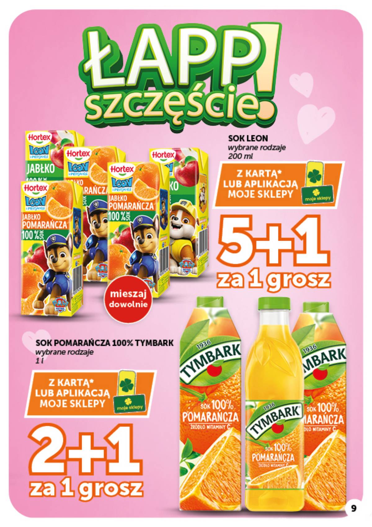 Moje Sklepy (Groszek, ABC) - Moje Sklepy "Minimarket" akcijų leidinys 9 puslapis