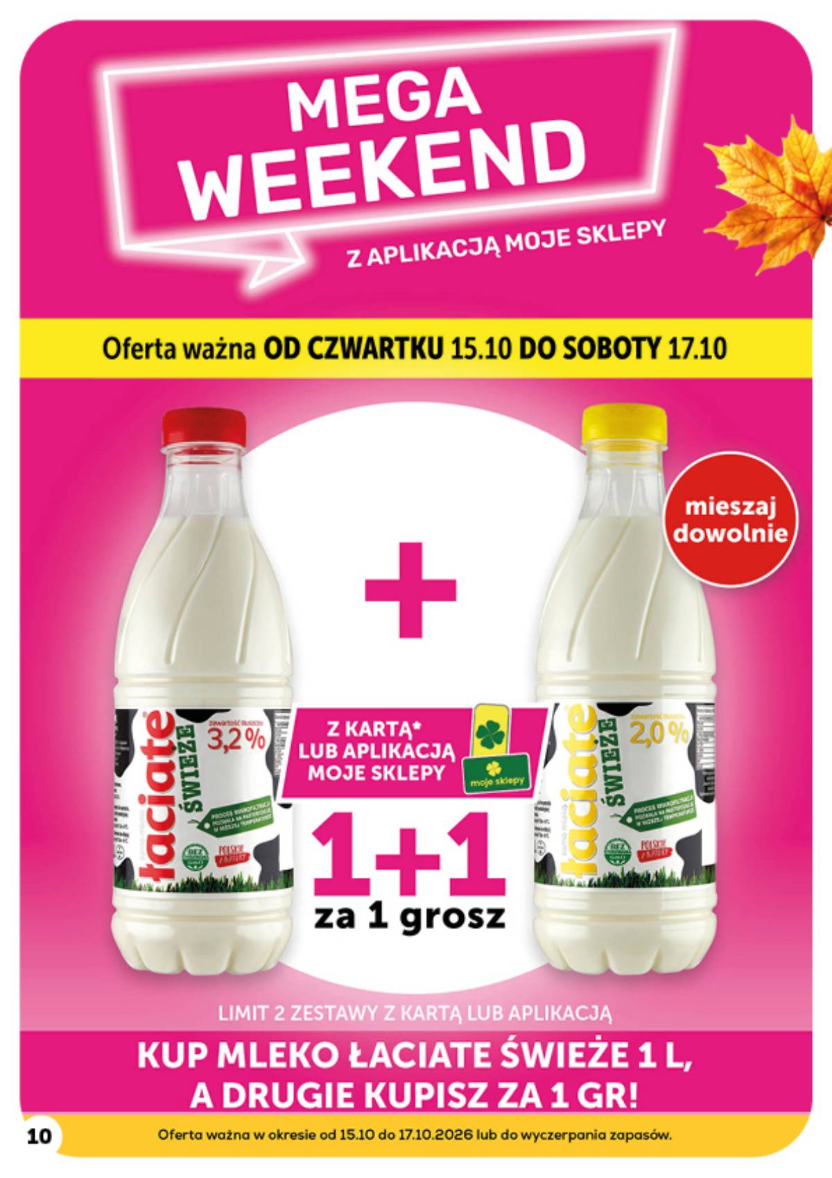 Moje Sklepy (Groszek, ABC) - Moje Sklepy "Supermarket" akcijų leidinys 10 puslapis